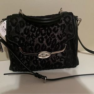 Coach bag handle and removable strap